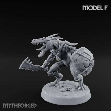 Blowpipe Blasting Lizardfolk Warrior F gallery 2