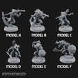 Blowpipe Blasting Lizardfolk Warriors — Full Set