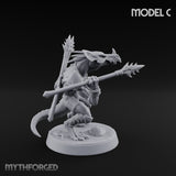 Blowpipe Blasting Lizardfolk Warriors — C gallery 2