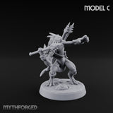 Blowpipe Blasting Lizardfolk Warriors — C