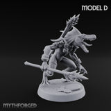 Blowpipe Blasting Lizardfolk Warriors — D gallery 1