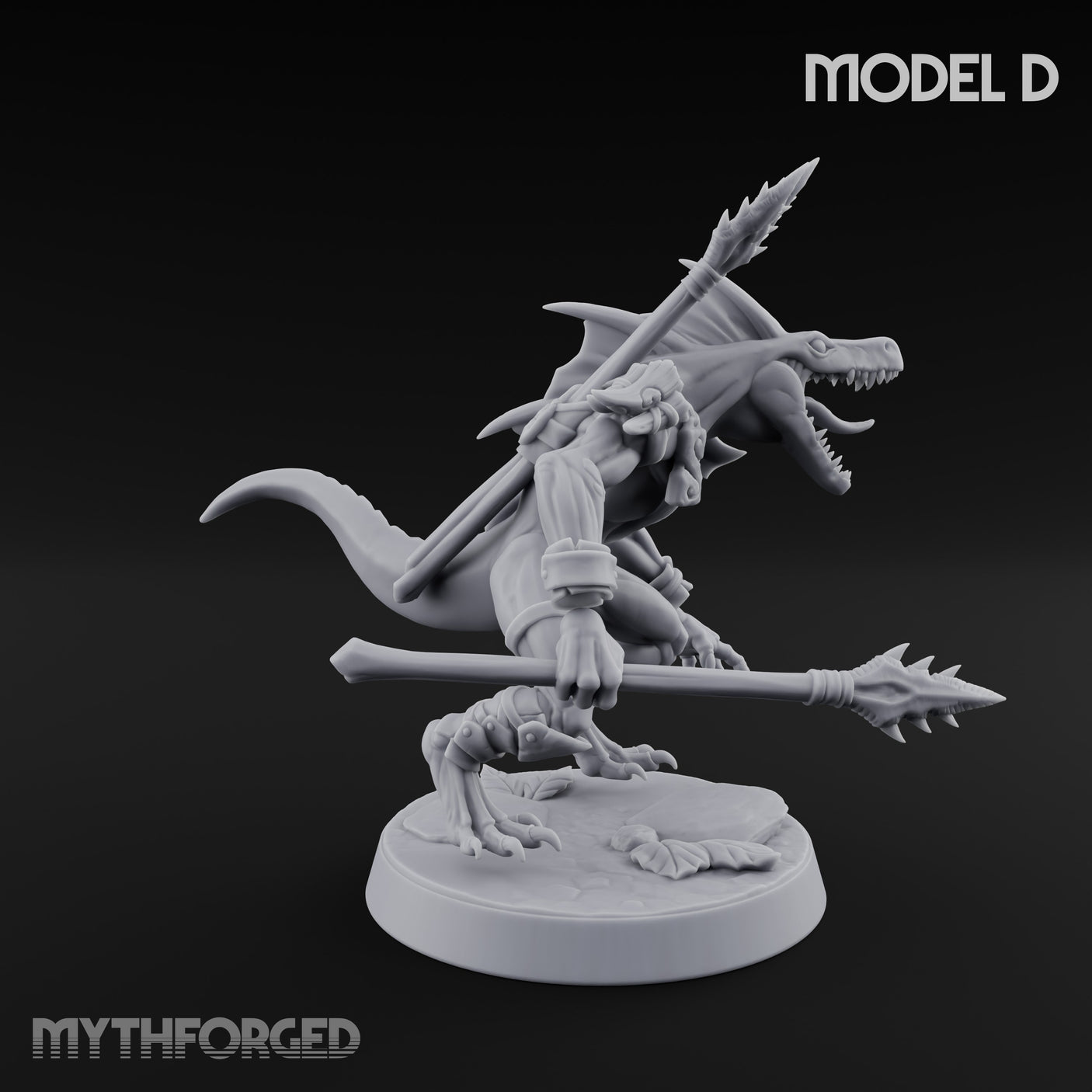 Blowpipe Blasting Lizardfolk Warriors — D gallery 2