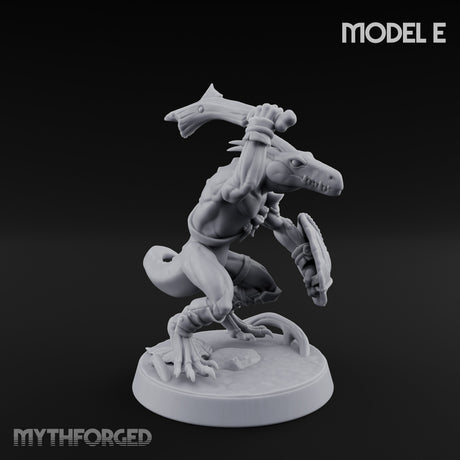 Blowpipe Blasting Lizardfolk Warriors — E gallery 2