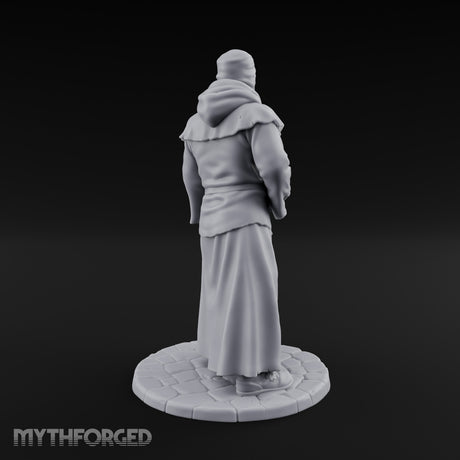 Blunderbuss Bearing Human Cultist Miniature for Dungeons and Dragons, Pathfinder or other TTRPGs