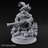 Blunderbuss Brandishing Dwarf Pirate