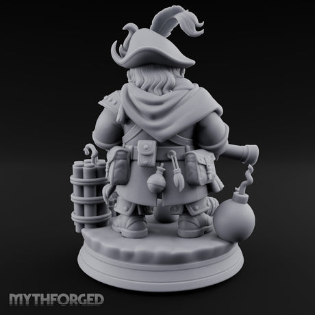 Blunderbuss Brandishing Dwarf Pirate gallery 5