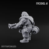 Blunderbuss Clutching Ogre Blunderbussier A Miniature for Dungeons and Dragons, Pathfinder or other TTRPGs