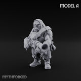 Blunderbuss Clutching Ogre Blunderbussier A Miniature for Dungeons and Dragons, Pathfinder or other TTRPGs