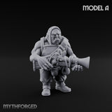 Blunderbuss Clutching Ogre Blunderbussier A Miniature for Dungeons and Dragons, Pathfinder or other TTRPGs