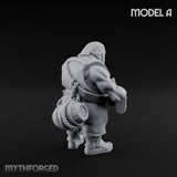 Blunderbuss Clutching Ogre Blunderbussier A Miniature for Dungeons and Dragons, Pathfinder or other TTRPGs