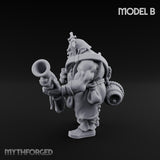 Blunderbuss Clutching Ogre Blunderbussier B Miniature for Dungeons and Dragons, Pathfinder or other TTRPGs