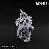 Blunderbuss Clutching Ogre Blunderbussier B Miniature for Dungeons and Dragons, Pathfinder or other TTRPGs