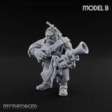 Blunderbuss Clutching Ogre Blunderbussier B Miniature for Dungeons and Dragons, Pathfinder or other TTRPGs