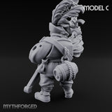 Blunderbuss Clutching Ogre Blunderbussier C Miniature for Dungeons and Dragons, Pathfinder or other TTRPGs