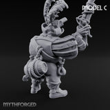 Blunderbuss Clutching Ogre Blunderbussier C Miniature for Dungeons and Dragons, Pathfinder or other TTRPGs
