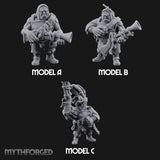 Blunderbuss Clutching Ogre Blunderbussiers Miniature for Dungeons and Dragons, Pathfinder or other TTRPGs