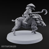 Truffle Hunt Gone Hostile Kenku Boar Rider