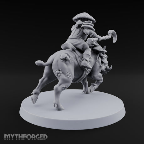 Truffle Hunt Gone Hostile Kenku Boar Rider