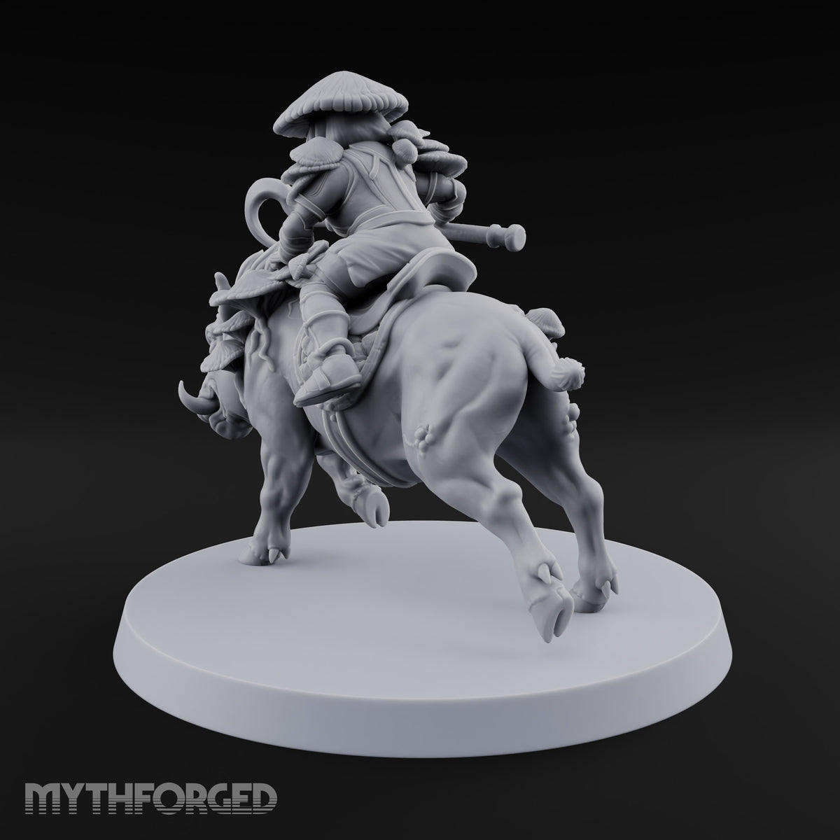 Truffle Hunt Gone Hostile Kenku Boar Rider