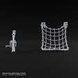 Cast Wide, Haul Slow Fishing Net and Winch Props