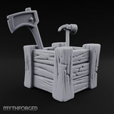 Handles Up, Hands Off Wooden Tool Box