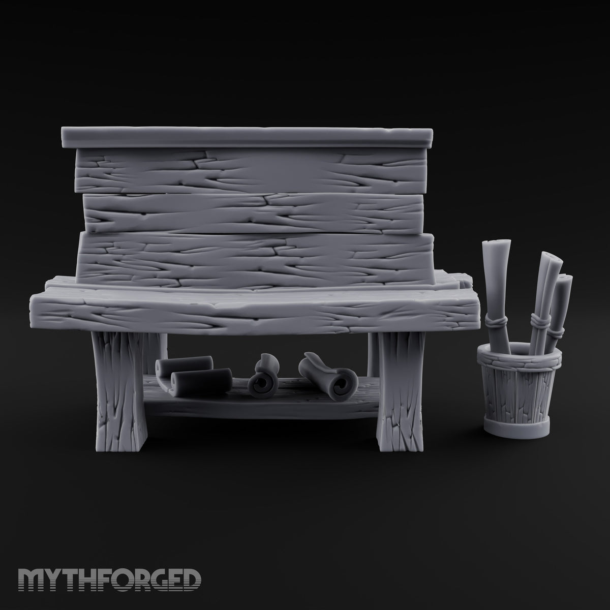 Blueprints Pinned, Keel Pending Wooden Boat Builder Workbench