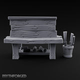 Blueprints Pinned, Keel Pending Wooden Boat Builder Workbench