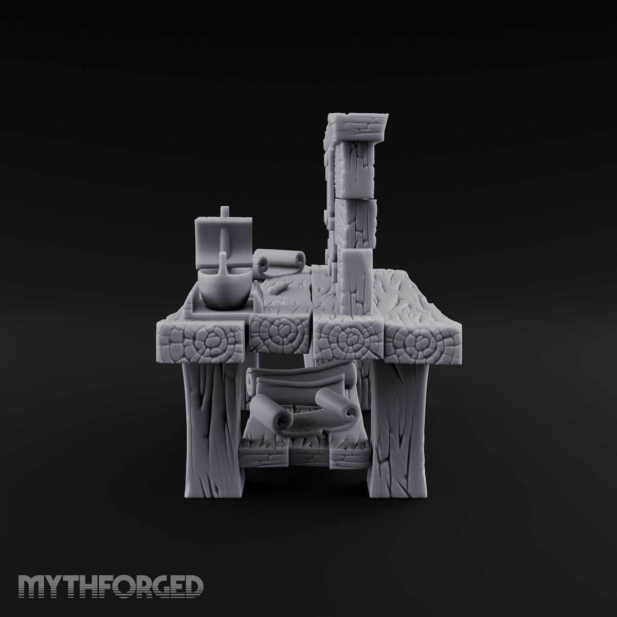 Blueprints Pinned, Keel Pending Wooden Boat Builder Workbench