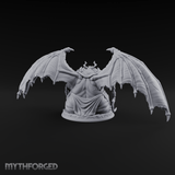 Wings Spread Wide Demon Lord Miniature for Dungeons and Dragons, Pathfinder or other TTRPGs