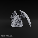 Wings Spread Wide Demon Lord Miniature for Dungeons and Dragons, Pathfinder or other TTRPGs