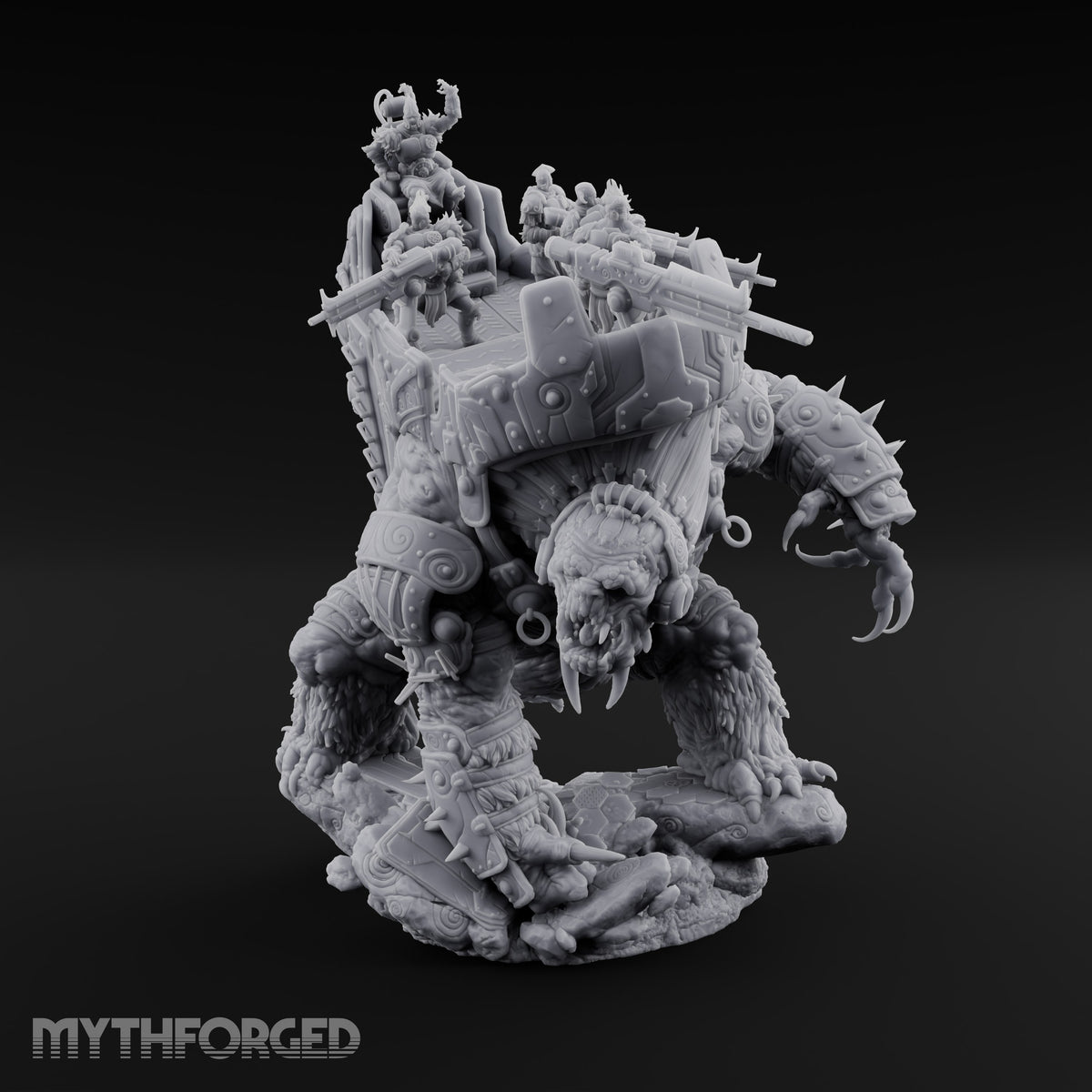 Passengers Please Hold Tight Yeti War Beast