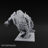 Body Coiling Koi Dragon Miniature for Dungeons and Dragons, Pathfinder or other TTRPGs