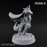 Bolt And Arrow Loosing Kobold Scout B Miniature for Dungeons and Dragons, Pathfinder or other TTRPGs