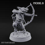 Bolt And Arrow Loosing Kobold Scouts Miniature for Dungeons and Dragons, Pathfinder or other TTRPGs