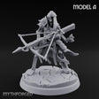 Bolt And Scythe Wielding Skeleton Ranged Warrior A Miniature for Dungeons and Dragons, Pathfinder or other TTRPGs