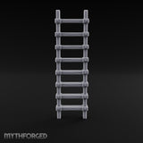 Bolt-Jointed Plank-Runged Wooden Ladder Miniature for Dungeons and Dragons, Pathfinder or other TTRPGs