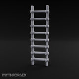 Bolt-Jointed Plank-Runged Wooden Ladder Miniature for Dungeons and Dragons, Pathfinder or other TTRPGs