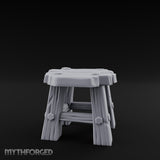Bolt-Jointed Splinter-Topped Tavern Stool gallery 3