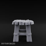 Bolt-Jointed Splinter-Topped Tavern Stool gallery 5