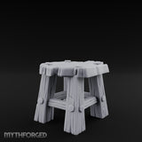 Bolt-Jointed Splinter-Topped Tavern Stool gallery 8