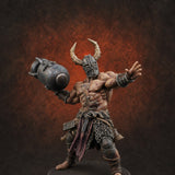 Bomb Hurling Artillery Witch — painted concept preview (miniature supplied unpainted)