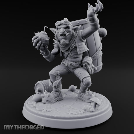 Bomb Sipping Goblin Demolitionist