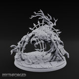 Bone And Branch Bursting Graveyard Golem Miniature for Dungeons and Dragons, Pathfinder or other TTRPGs