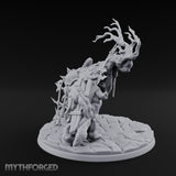 Bone And Branch Bursting Graveyard Golem Miniature for Dungeons and Dragons, Pathfinder or other TTRPGs