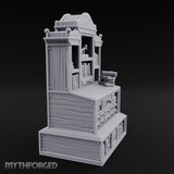 Bone-Displayed Drawer-Banked Scholar's Grand Cabinet Bookcase gallery 3