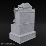 Bone-Displayed Drawer-Banked Scholar's Grand Cabinet Bookcase gallery 6