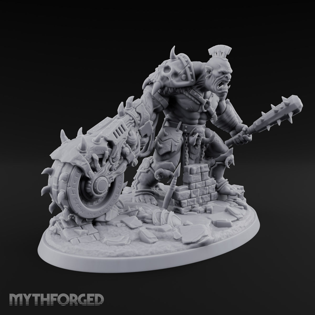 Grinds Through Every Wall Orc Warrior