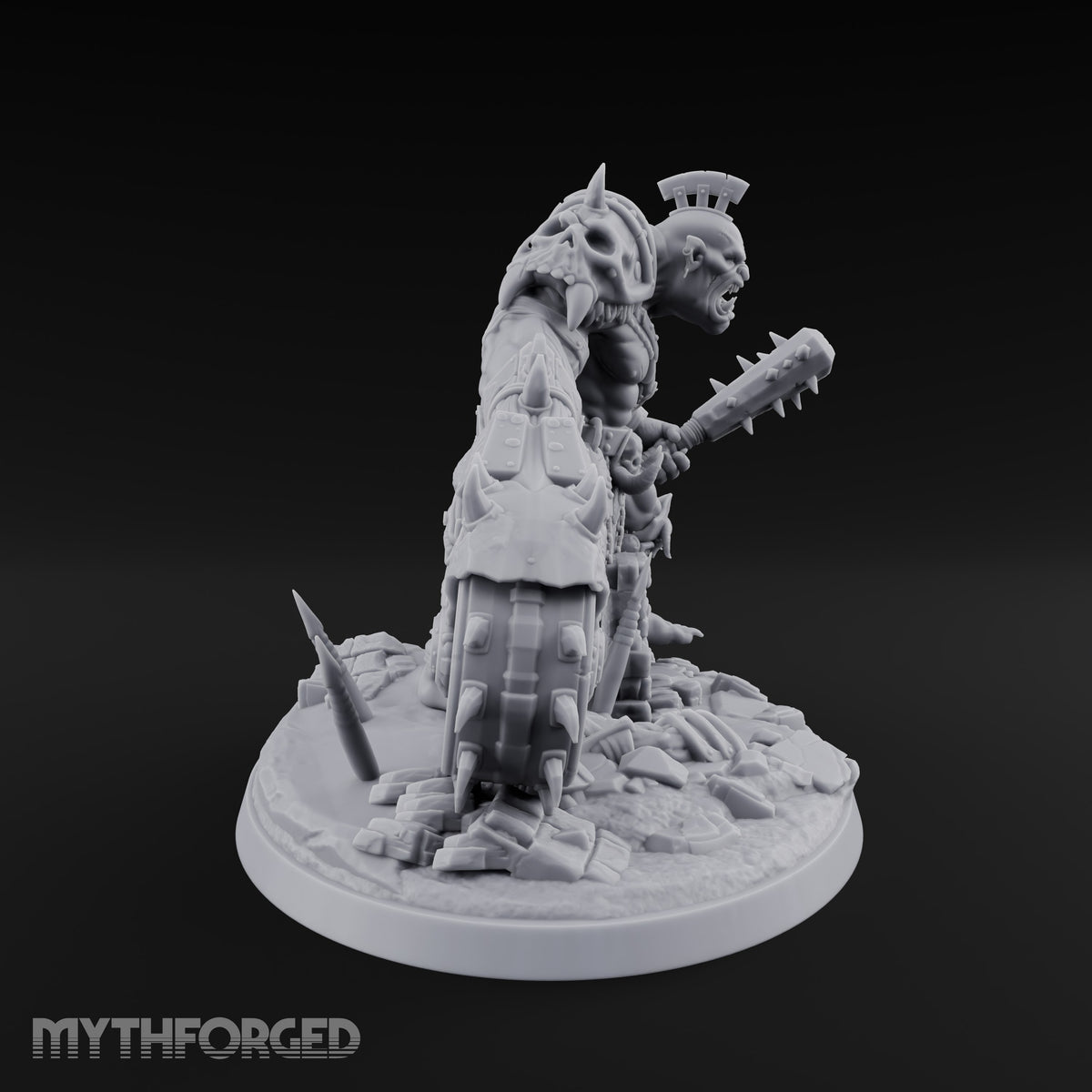 Grinds Through Every Wall Orc Warrior