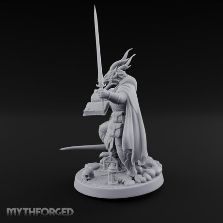 Book And Sword Raised Dragonborn Spellblade gallery 14