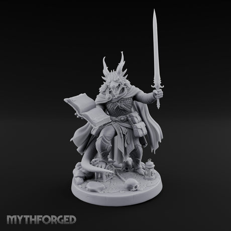 Book And Sword Raised Dragonborn Spellblade gallery 2